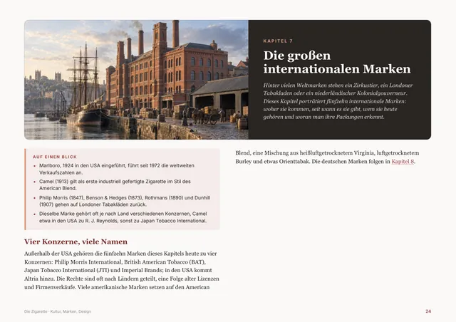 Kapitelanfang zu den großen internationalen Marken