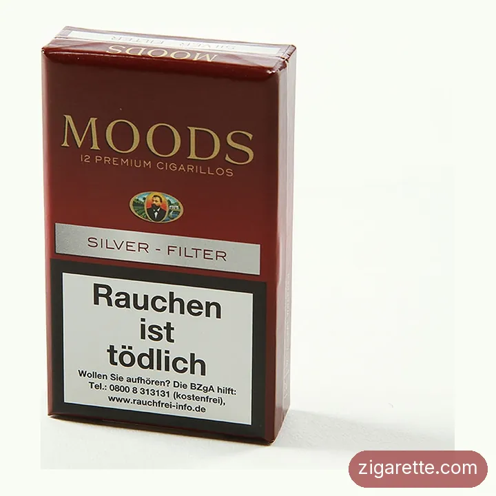 Dannemann Moods Silver Filter 10er